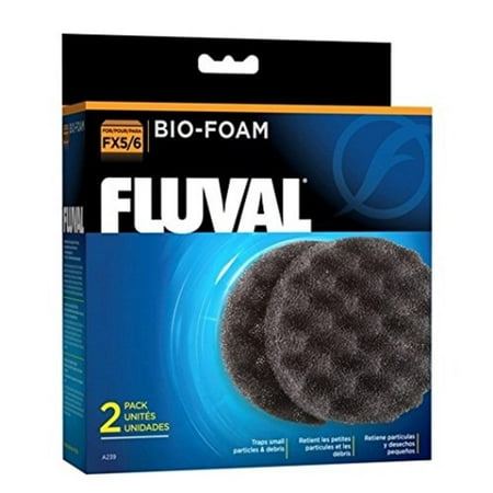 2-Piece Bio-Foam Pad for FX5/FX6 Aquarium Filter, Media for the Fluvial FX6 Filter By (Fluval Fx6 Best Price)