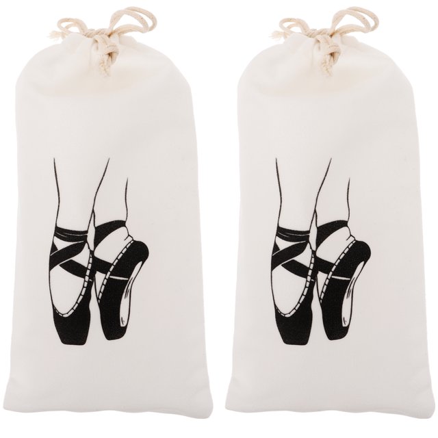 Bolsa de baile para niñas, 2 uds., zapatos de Ballet para bailarinas, bolsa bonita para baile de Ballet, bolsas de viaje para gimnasio