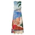 thumbnail image 3 of 19 France Visit La Cote D'Azur Travel Poster Long Dress dresses korean style beach dress Dress, 3 of 6