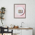 thumbnail image 3 of Stupell Industries Modern Sushi Rolls on Plate Brown Floating Frame Canvas Art, 17 x 21, by The Prints Vibe, 3 of 8