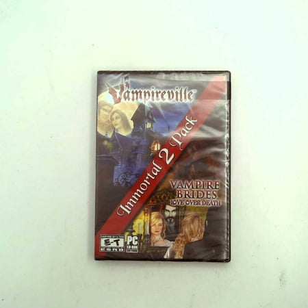 Immortal 2 Pack Vampireville  Vampire Brides PC CD-ROM Software Game (Best Vampire Games Pc)