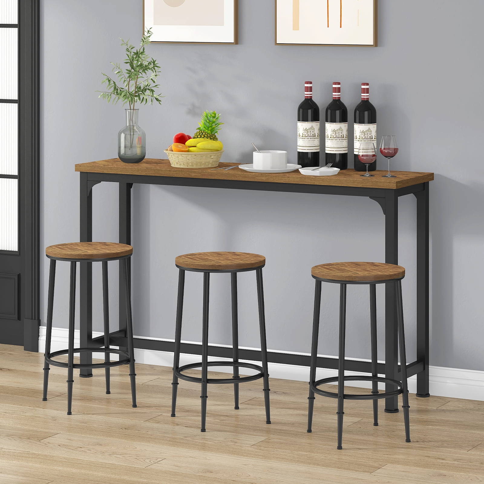 Eric 3 piece discount pub table set