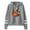Grey- WP12535, variant on Trigun Stampede Pocketless Hoodie Sweatshirt Men Women Long Sleeve Casual Male Manga Streetwear