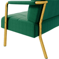 thumbnail image 4 of Renwick 56.5'' W Modern Upholstered Sofa Couch with 2 Pillows for All Ages, Green, 4 of 7