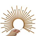 thumbnail image 1 of Mary Halocrown Headband Baroque Tiara Crown Spiked Halocrown Sunburst Greek, 1 of 3
