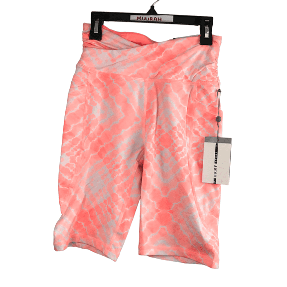 DKNY Sport Women's Shibori Bike Shorts Pink Size XS MSRP $45