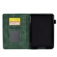 thumbnail image 4 of MonsDirect Case for 6.8" Kindle Paperwhite 11th Generation 2021, Suede Leather Cover with Stand, Auto Wake/Sleep with Pen Holder for Kindle Paperwhite & Signature Edition & Kids E-reader 2021, Green, 4 of 7