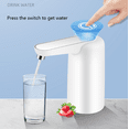thumbnail image 5 of Dispensador de Agua Automático LED, dispensador de agua eléctrico portátil, estructura todo en uno, adecuado para botellas de agua recargables USB de oficina y hogar., 5 of 5