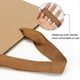 thumbnail image 4 of Kraft Paper Bags, 20Pcs 10.9 inch x 3.9 inch x 7.9 inch Brown Kraft Paper Shopping Bags With Soft C^ccgv2, 4 of 5