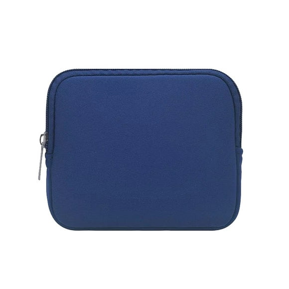 Laptop Adapter Storage Bag Wear-resistant Scratch-resistant Digital Storage Bag for Hark Disk Mouse Data Cable Dark Blue