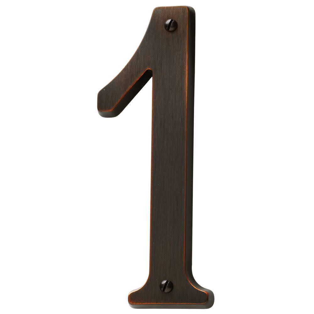 4.75 in. Flush Mount Venetian Bronze Number 1