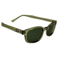 thumbnail image 6 of KD's Sunglasses 21269 Original KD's Biker Shades ANSI Z80.3 Clear Green Frames w/Green Lenses, 6 of 7