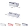 thumbnail image 5 of Organizador de almacenamiento KAIYANG apilable con 3 compartimentos color beige 26,5 cm x 9 cm x 6,5 cm, 5 of 5