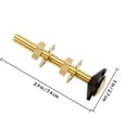 thumbnail image 2 of OULII 4Ud Tornillos Para De Inodoro Con Arandelas Kit Universal Resistente Y Fácil De Instalar, 2 of 8