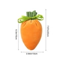 thumbnail image 3 of Bolsas De Dulces De Fibra De Poliéster Bolsas de dulces de Pascua con cordón, 1 unidad (naranja) JASKFLY, 3 of 9