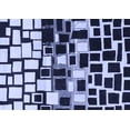 thumbnail image 1 of Ahgly Company Indoor Rectangle Abstract Blue Modern Area Rugs, 2' x 5', 1 of 4