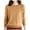 A-Khaki26, variant on Womens Sweaters Solid Color Long Sleeve Basic Sweaters Loose Fit Trendy Comfy Crewneck Knitted Pullover Sweaters For Ladies