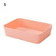 thumbnail image 1 of Caja de almacenamiento Rectangular de plástico Cajón de escritorio Estuche de cosméticos Organizador de papelería Contenedor de calcetines Almacenamiento y organización del hogar rosado rojo S Injueey HA003019-04, 1 of 6