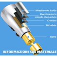 thumbnail image 5 of Douchette Cuisine Robinet 360 Degres, 3 Modes Embout Robinet Cuisine avec Aerateur, Mitigeur Evier Cuisine Tete de Robinet Rotative, Adaptateur Robinet Universal Orientable (chrome) esquí esquí Gafas de esquí, 5 of 5