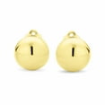 thumbnail image 2 of Bling Jewelry Womens Half Round Ball Clip-On Earrings 14K Gold Plated Silver, 2 of 4