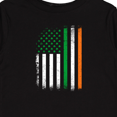 thumbnail image 4 of Inktastic Irish American Flag Boys or Girls Long Sleeve Toddler T-Shirt, 4 of 5
