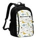 thumbnail image 1 of Balery Dinosaur Mochila con carga USB para hombre y mujer - Mochila impermeable y antirrobo para laptop con puerto USB para viajes, trabajo, 1 of 7