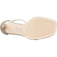 thumbnail image 4 of Jessica Simpson Ostey Champagne Ankle Strap Squared Toe Stiletto Heeled Sandals (Champagne, 7), 4 of 6