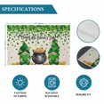 thumbnail image 6 of St. Patrick's Day Placemats Set of 8, Spring Lucky Shamrocks Gnomes Vintage Placemats for Dining Table, Place Mats for Kitchen Tabletop, Waterproof Wipeable Dining Table Mats Set, 6 of 9