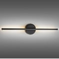 thumbnail image 6 of RRTYO Byers 23.6 in. 1-Light Black Linear Dimmable Wall Sconce 3000K Warm Light LED Bathroom Vanity Light with Round Backplate, 6 of 10