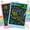 10inch 2PCS, variant on LCD Writing Tablet Doodle Board Colorful Mess Free For Kids 3-9 Years Old
