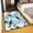 Camping 03, variant on YST Fishing Area Rug for Man Woman,Angle Hook Fishing Carpet 5x7,Vintage Blue Wooden Plank Indoor Floor Mat Non Slip,Fishing Pole Living Room Rugs for Home Decorative