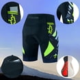 thumbnail image 2 of Padded Cycling Shorts Men's Cycling Underwear with 3D Padding Biking Shorts Breathable Comfortable Lightweight Summer Clothes Green, Size XXXL, 2 of 6