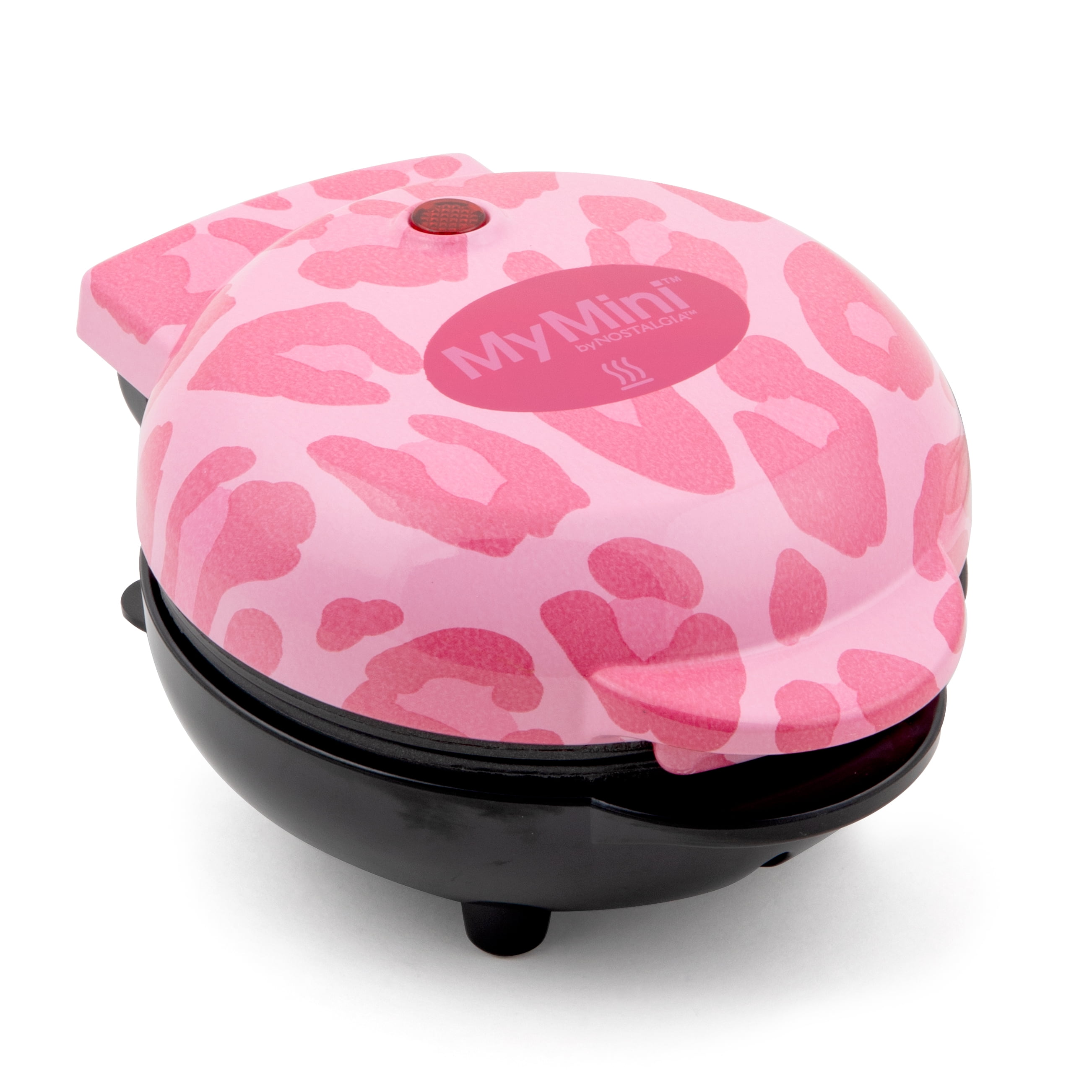 leopard print mini waffle maker