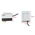 thumbnail image 3 of Válvula de bola motorizada de latón de 3 vías/2 vías DN15 DN20 DN25 DN32 DN40 con interruptor manual, actuador eléctrico de dos controles de 3 cables, CA 220 V, 3 of 4
