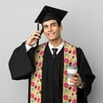 thumbnail image 5 of Fotbe Donuts Printed Class of 2024 Graduation Stole, 5 of 7