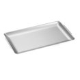 thumbnail image 1 of Stainless Steel Serving Tray Rectangular Platter for Household Kitchen Hotel 32x16cm, 1 of 8