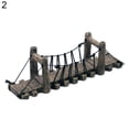 thumbnail image 6 of Walbest Fish Tank Straight Bridge Drawbridge Rock Décor for Aquarium Landscape Decoration, Made of Synthetic Resin, 6.50" x 1.97" x 1.57", 6 of 6