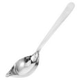 thumbnail image 3 of GOOHOCHY Cucharón pequeño para salsa, cucharón para salsa, cuchara para sopa de acero inoxidable con pico cónico para servir salsas, chocolates y cocina., 3 of 8