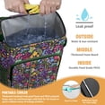 thumbnail image 3 of Sac à Dos Glacière Motif Fleur - Sac Isolé Étanche 20L pour Camping, Randonnée et Sorties à la Plage, 3 of 6