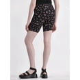 thumbnail image 3 of No Boundaries Bike Shorts with Pocket, 7” Inseam, Women's and Women’s Plus, 3 of 5