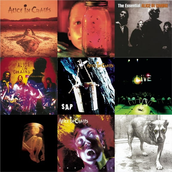 Dirt & Jar Of Flies & Essential Alice In Chains & Unplugged & Sap & Live & Nothing Safe: Best Of The Box & Facelift & Alice In Chains [CD Bundle]