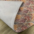 thumbnail image 5 of Ambesonne Floral Place Mats Set of 4, Paisley Leaf Pattern, Standard Size, Multicolor, 5 of 6