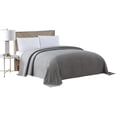 thumbnail image 1 of Beatrice Home Fashions Couvre-Lit en Chenille, Queen, Gris, 1 of 4