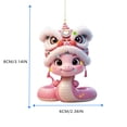 thumbnail image 4 of Cartoon Zodiac 2D Small Acrylic Flat Pendant for Car and Home Decoration, 4 of 8