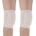 thumbnail image 2 of LOVIVER Outdoor Exercise Dance Soccer Roller Skating Protective Knee Sleeve Pad White, 2 of 8