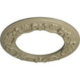 thumbnail image 3 of Ekena Millwork 12 1/4"OD x 7 1/2"ID x 7/8"P Ribbon with Bow Ceiling Medallion (Fits Canopies up to 7 1/2"), Hand-Painted Gobi Desert, 3 of 6