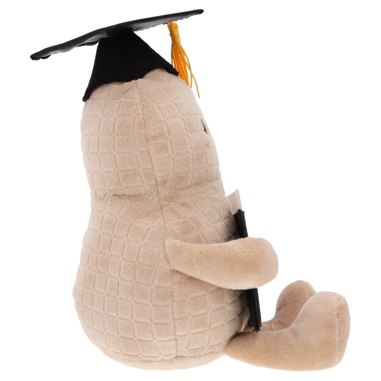 Deez Degrees Peanut Plush Gift Card Holder, Brown and Black