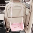thumbnail image 4 of Car Foot Rest | Supportive Adjustable | Foot Hammock Leg Support Rest,for Travel Long Driving Road Trip Vehicle SUV RV Children Adults Elderly Passenger,Rabbit, 4 of 6