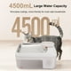 thumbnail image 5 of Tazón de Agua de la Fuente de Perros, Fiesta de Agua de Gato de Gran Capacidad Fácil de Limpiar 4.5L, 5 of 7