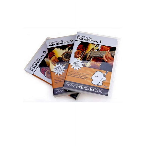 Virtuosso Curso De Bajo Sexto En DVD